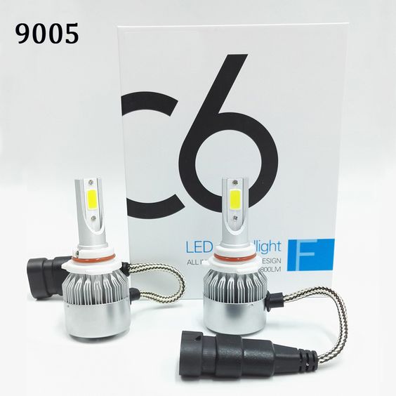 C6 HB3 LED FLED9005 Headlamp Bulbs (pair) (Free Delivery Excluded)