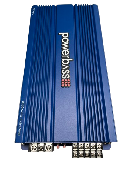Powerbass GTX55 5 Channel 8500W 4X80W + 200W RMS Amplifier