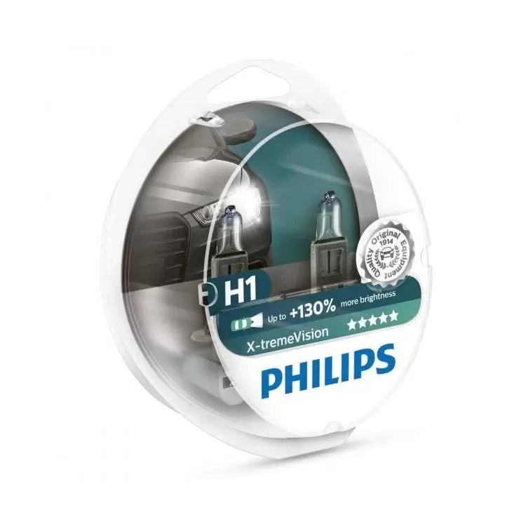 Philips X-PHIL-XV-H1 X-treme Vision +130% H1 (Twin Pack)