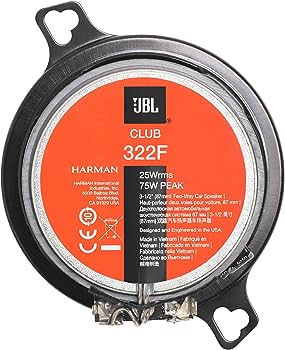 JBL Club 322F 3.5" 75W Coaxial Speakers