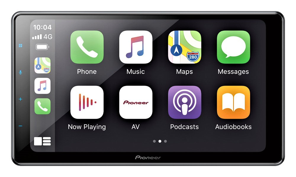 Pioneer DMH-ZF9350BT 9″ “Floating” Single Din Touchscreen Apple CarPla