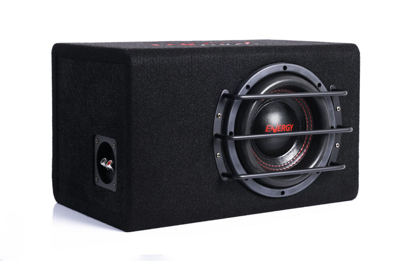 Energy Audio Bass Bully BOXED8 8" 5000W 250RMS SUB+BOX+GRILL SVC Boxed Subwoofer