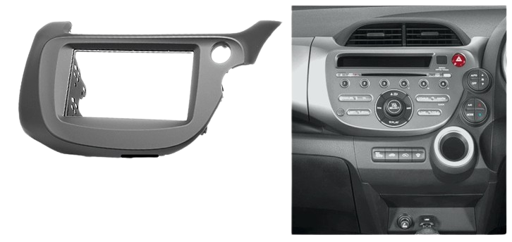 Honda Jazz 2008-13 Double Din Trimplate