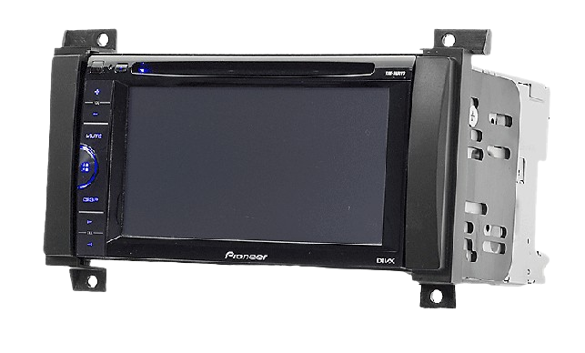 Jeep Grand Cherokee 2011-13, Dodge Durango 2011-13 Double Din Trimplate