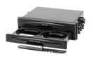 Universal Pocket With Free Box And Drink Holder Single Din Trimplate