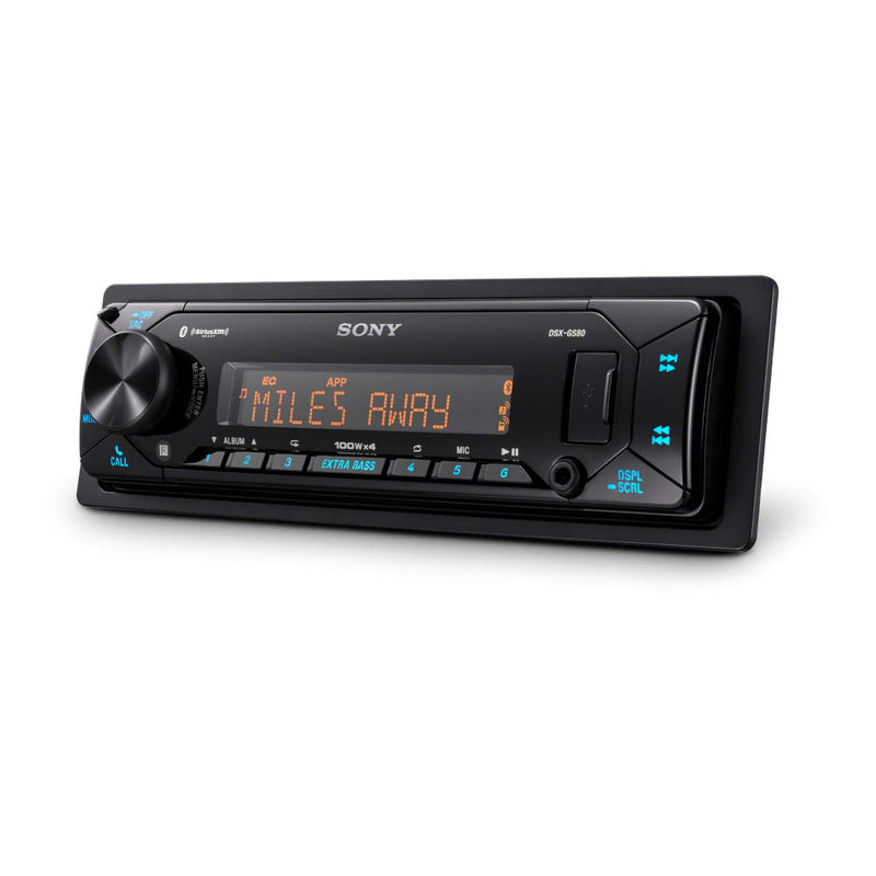 Sony DSX-GS80 BT/USB Single Din Digital Media Reciever
