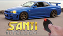 Sanji ZX120MK3-E Remote Alarm / Immobilizer With Fitment included