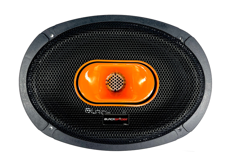 Black Spider BS-S6997PRO 6X9" 3200W 650W Speakers