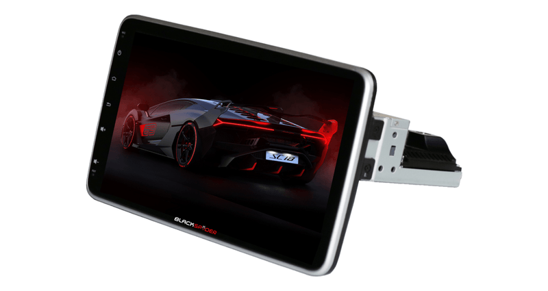 BlackSpider BSM102SD Single Din Tablet 10.1" Inch Android Media+CPAA