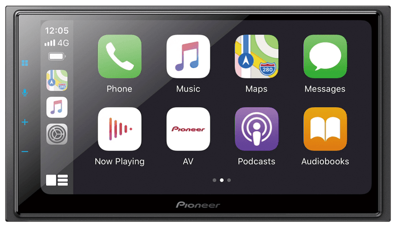 Pioneer DMH-Z6350BT 6.8" Double Din Radio