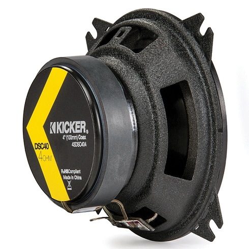 Kicker DSC404 4" 120W Coaxial Speakers