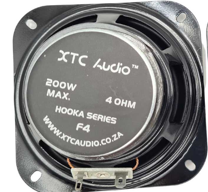 XTC Audio F04 4" 200W Coaxial Speakers
