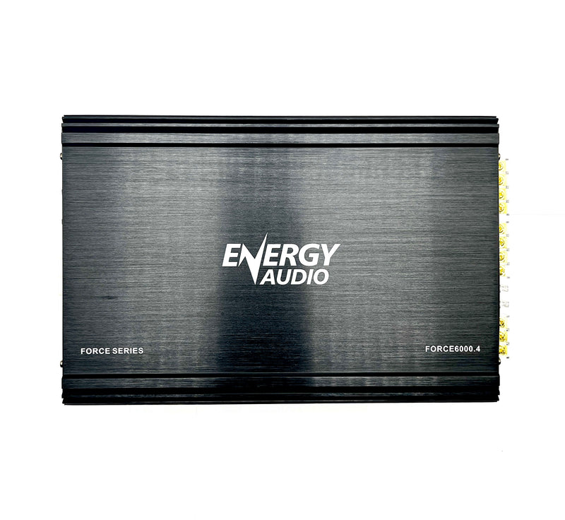 Energy Audio FORCE6000.4 6000W 60RMSX4 4-Channel Amplifier