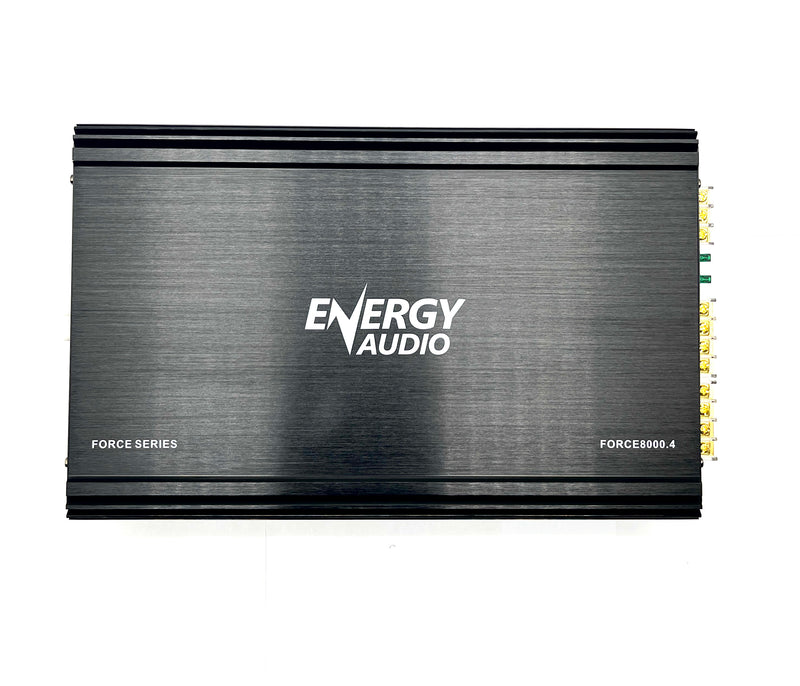 Energy Audio FORCE8000.4 8000W 80RMSX4 4-Channel Amplifier