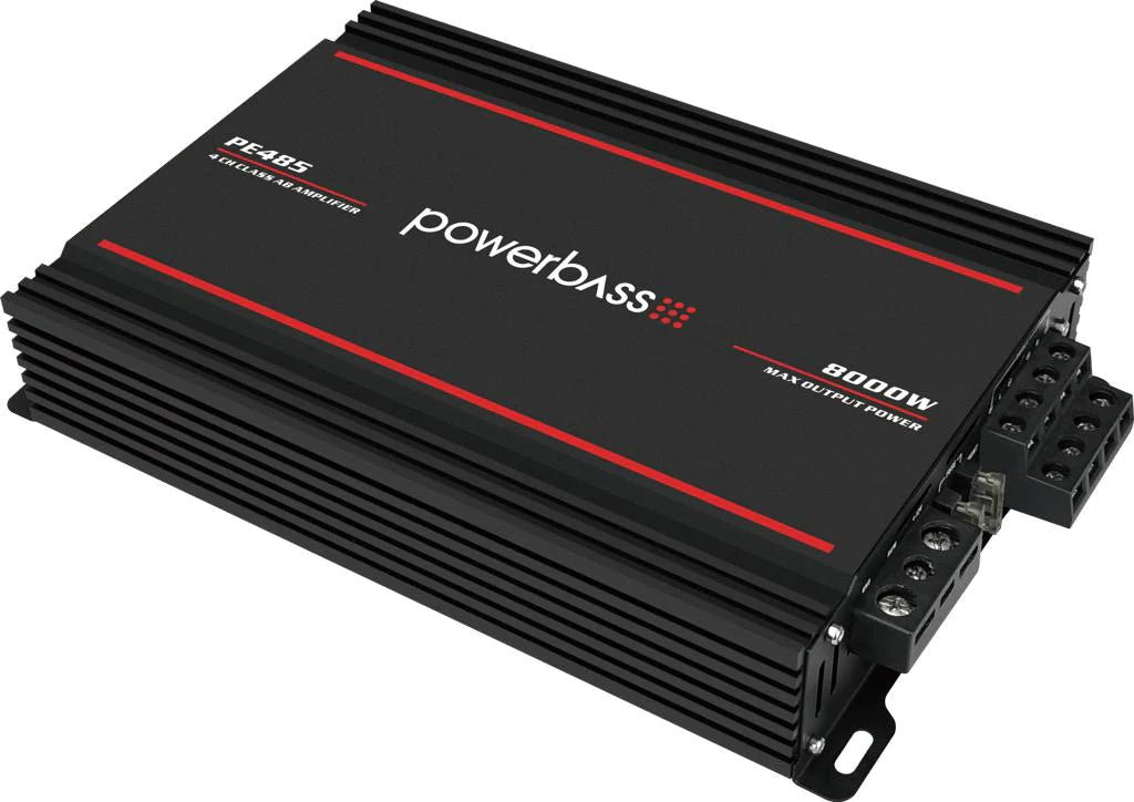 Powerbass PE485 8000W 4Channel Amplifier