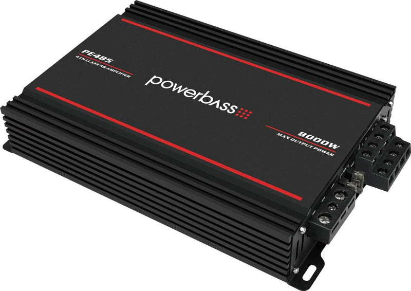 Powerbass PE485 8000W 4-Channel Amplifier