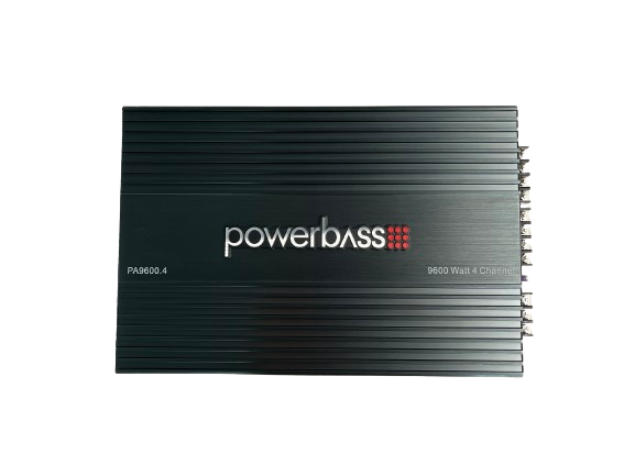 Powerbass PA9600.4 9600W 4X80RMS 4-Channel Ampifier