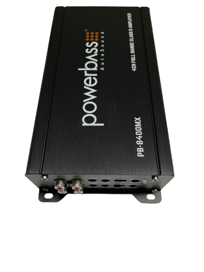 Powerbass PB8400MX 4 Channel Mini 4x100RMS Amplifier