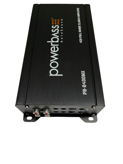Powerbass PB8400MX 4 Channel Mini 4x100RMS Amplifier