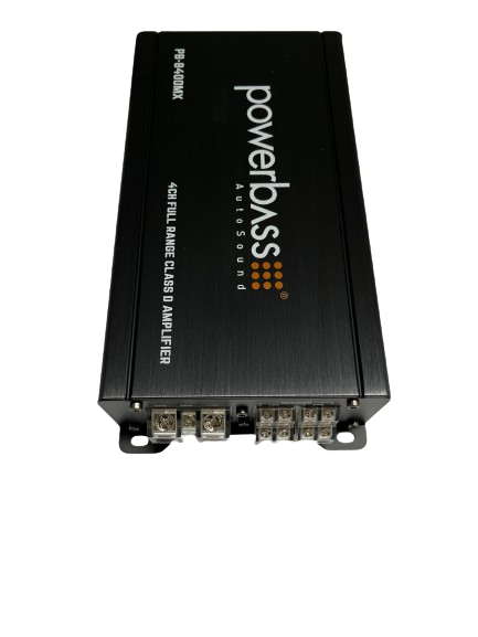 Powerbass PB8400MX 4 Channel Mini 4x100RMS Amplifier