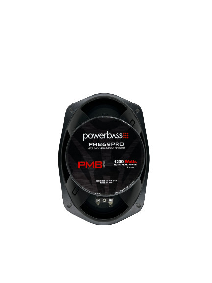 Powerbass PMB-69PRO 6"x9" Inch 1200W Pro MID Speakers