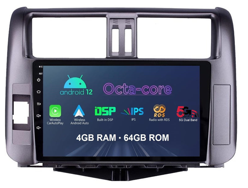 Stylus STY-TOYOTA-6 Prado 2010-13 Carplay/AndroidAuto Double Din Radio