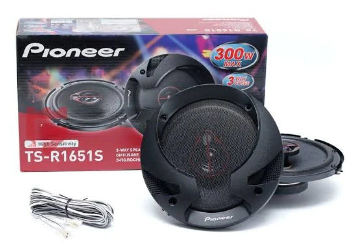 Pioneer TS-R1651S 300W 3-Way 6" Speakers