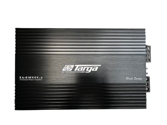 Targa TAR10000.4 10000W 4-Channel Rock Series 100RMS x4 Amplifier