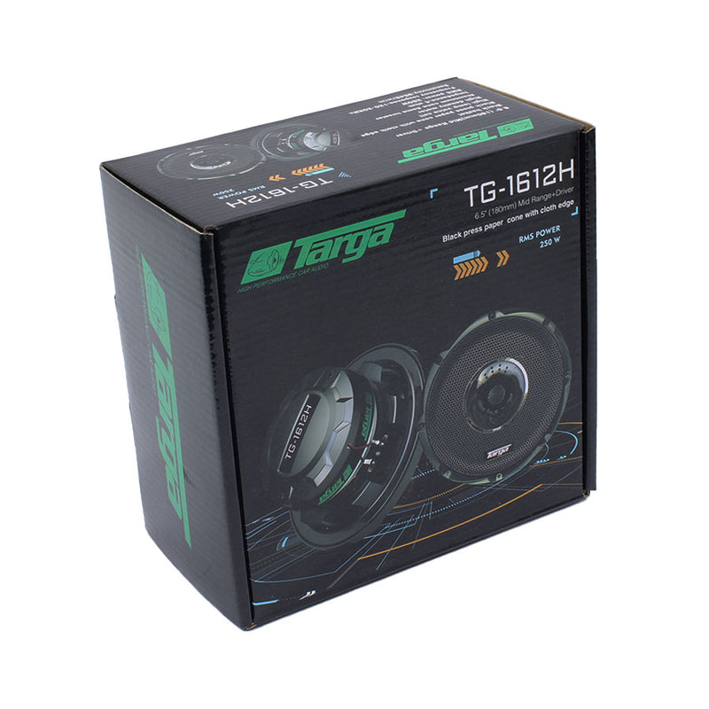 Targa TG-1612H 6.5″ 250 RMS Speakers with Tweeter