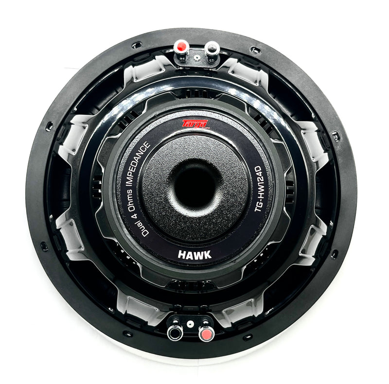 Targa Hawk TG-HW124D 12" 9500W 450RMS DVC Subwoofer