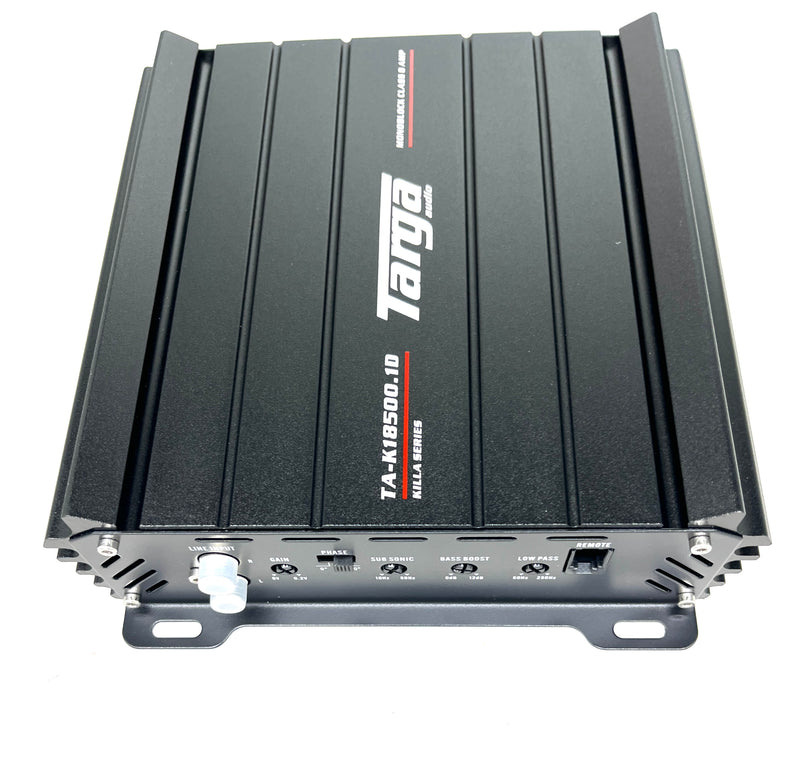 Targa KILLA TA-K18500.1D 1-Channel 18500W 900RMS Monoblock Amplifier