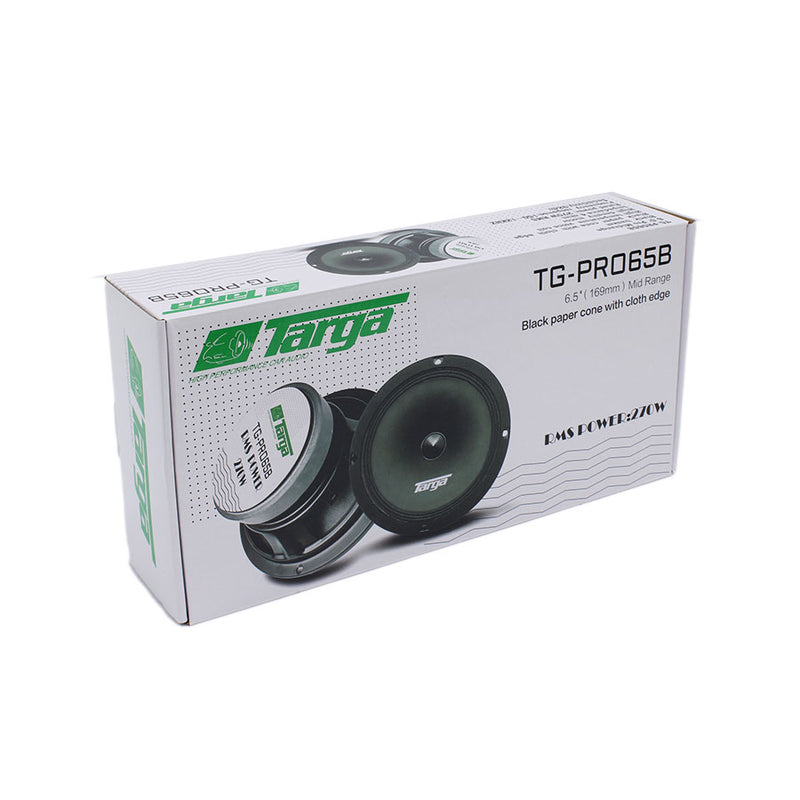 Targa TG-PRO65B 6.5" Pro Series 270rms Mid Range Speakers