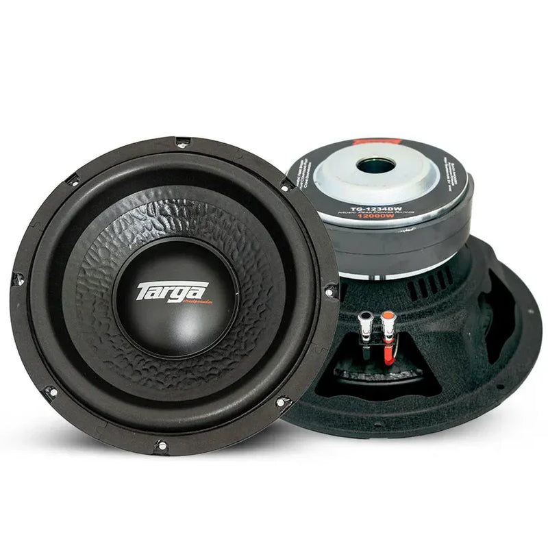 Targa TG-1234DW Street 12" 12000W 1200RMS DVC Subwoofer