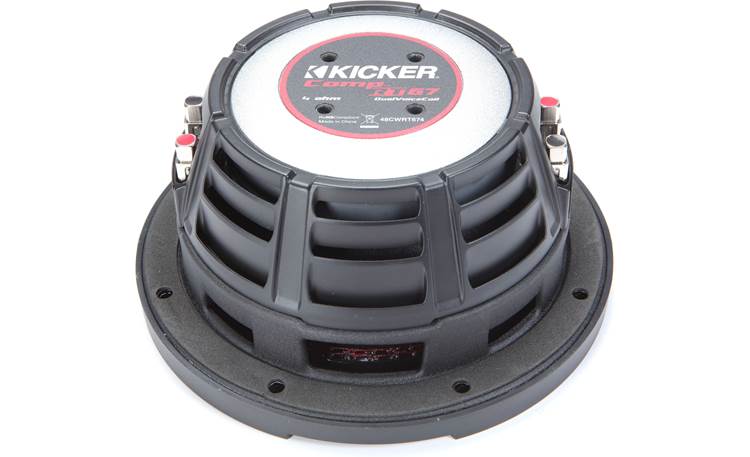 Kicker 48CWRT674 CompRT Series 6.75" subwoofer with dual 4-ohm voice coils