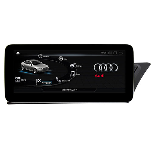NAVTECH OEM AUDI A4 B8 A5 S4 S5 2009 – 2016 ANDROID 10.25 INCH GPS NAVIGATION BLUETOOTH RADIO UNIT SYSTEM