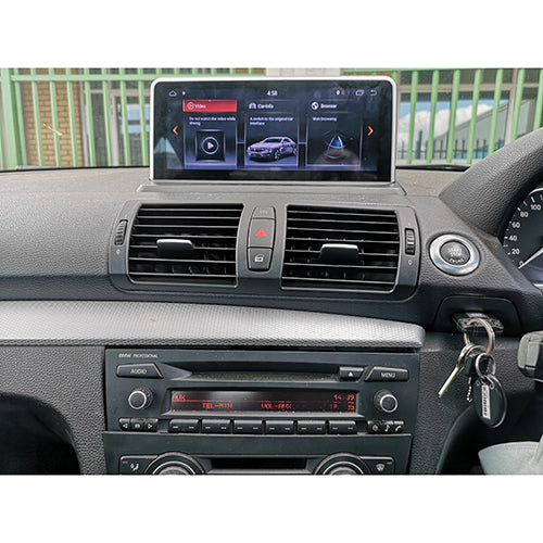 NAVTECH  BMW 1 SERIES: E81,E82,E87,E88 2002 – 2012 10.25" OEM GPS NAVIGATION BLUETOOTH RADIO UNIT SYSTEM
