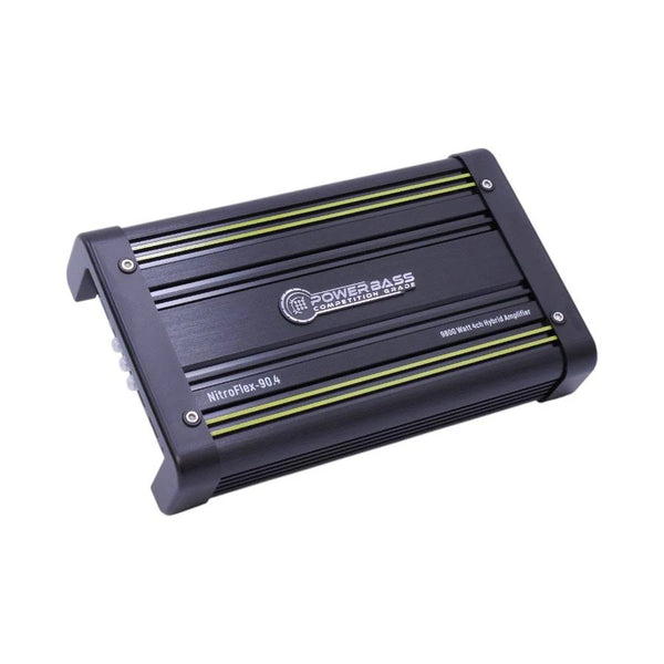 アンブナノモア〔４箱セット〕 Powerbass NITROFLEX90.4 9800W 90RMSX4 4-Channel Amplifier