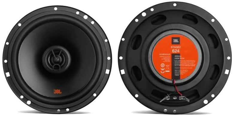 JBL Stage2 624 6-1/2" (160mm) Two Way Coaxial Car Speaker