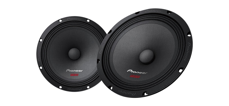 Pioneer Shuriken Series TS-M1610PRO 6.5" 300W High Efficiency Midrange Speakers