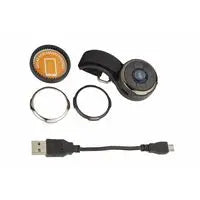 Bluetooth Remote Control with Steering Wheel and Dash Mounts