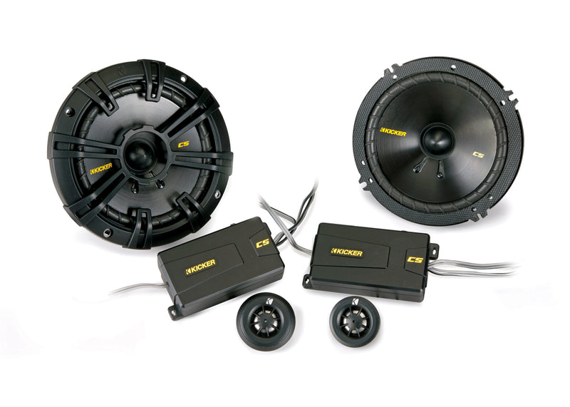 Kicker Car Audio CSS674 CS-Series 6-3/4″ 2-Way Split System Speakers