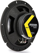 Kicker DSC6704 D-Series 6.75" 240W 2-Way 4-Ohm Coaxial Speakers