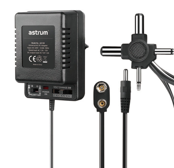 Astrum 15W Universal AC DC Adaptor 1.5V12V
