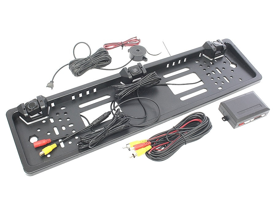 Pdc Rear Camera Screen Targa CAMPDC Reverse Camera Numberplate with PDC