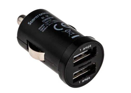 USB Car Charger 12V to 5V 1AMP (Excludes Free Shipping)