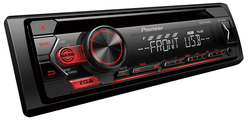 Pioneer DEH-S1250UB Single Din USB/CD/AUX MP3 CD Player