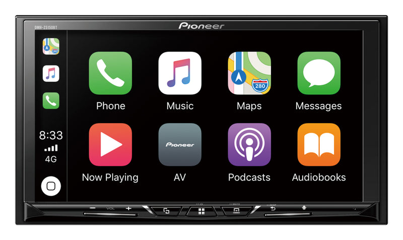 Pioneer DMH-Z5150BT 7″ Double Din  BT/USB Carplay&Android Auto Multimedia Player