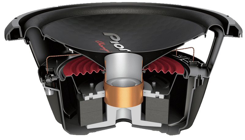 Pioneer TS-W312D4 DVC 1600W 12