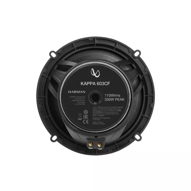 Infinity KAPPA603CF 6.5" 2-Way Component Speaker System