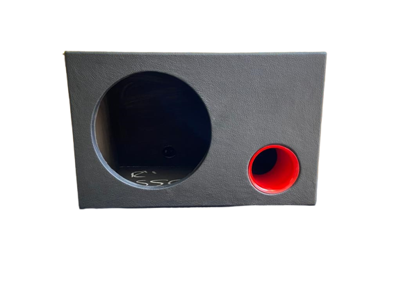 Subwoofer Box BOX-12-SSGR7PRO 12" & 4" Port with Vinyl Front Panel